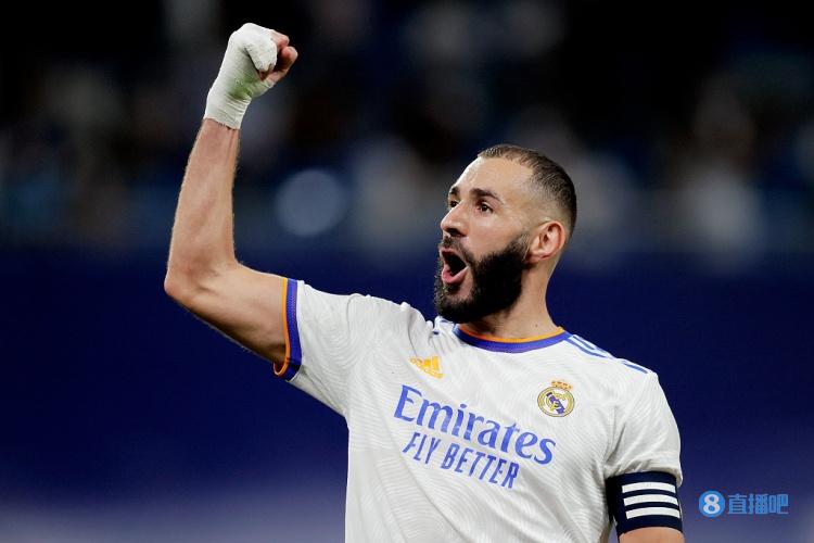 本泽马4轮5球4助登顶射手榜+助攻榜,维尼修斯4球并列射手榜第二