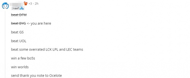 Reddit评C9两连胜：C9应该拿下冠军 然后跟G2老板说声谢谢