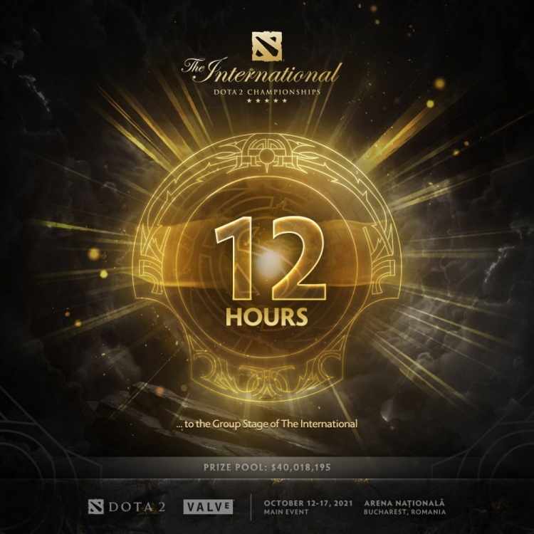 即将开战！距离TI10小组赛开始还有不到12个小时！