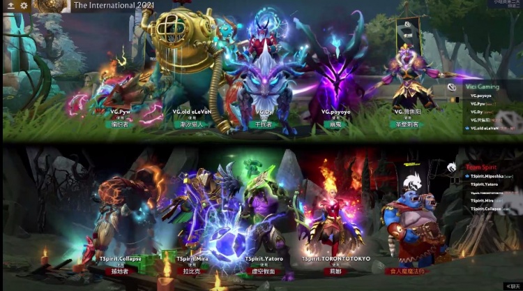 TI10小组赛：硬实力碾压 VG 2-0轻取TS收获小组赛第九分