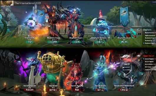 TI10小组赛：Maybe绝活蓝猫节奏拉满！小象1-1Secret终结连败！