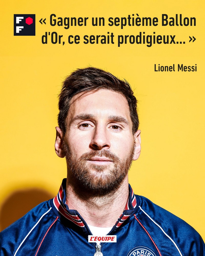 梅西专访完整版:没想过自己会离开巴萨 金球奖投内马尔姆巴佩