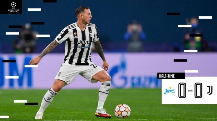 半场-什琴斯尼贡献神扑 尤文图斯暂0-0泽尼特