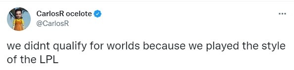 G2老板谈未能晋级世界赛:因为我们打的是LPL的风格