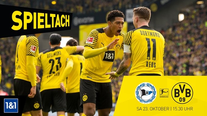 多特客场vs比勒菲尔德首发:哈兰德伤缺,罗伊斯、小阿扎尔出战