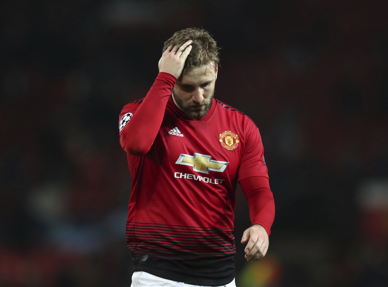 卢克-肖：过去几周我们的表现都不够好，我们会反思发生了什么