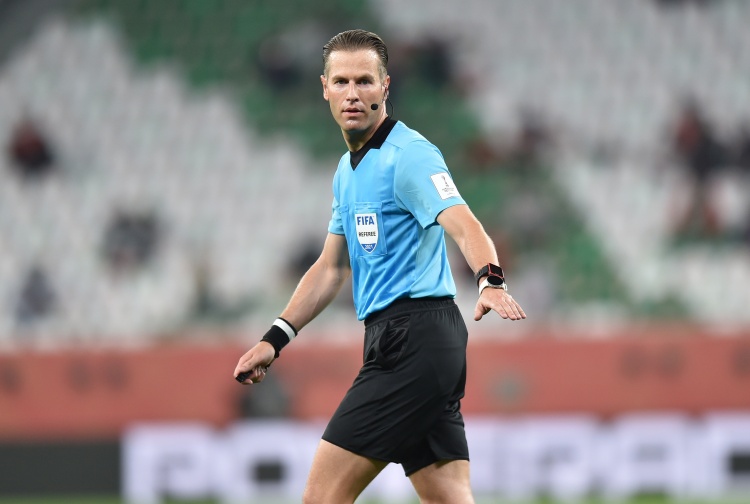 欧冠第3轮第1比赛日裁判安排:马克列执法国米vs谢里夫