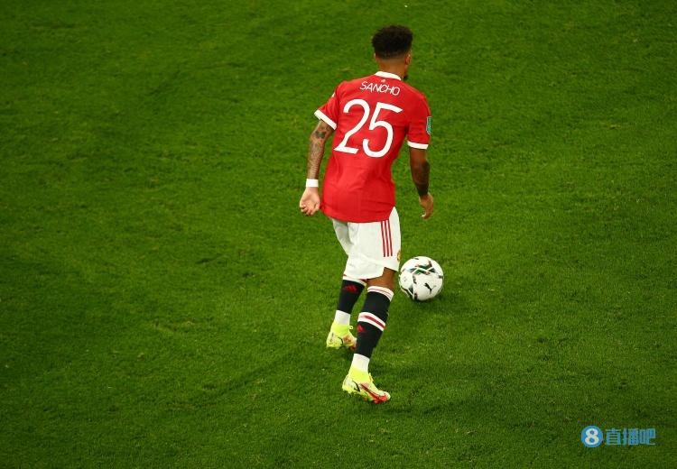 曼联全队相比上赛季评分下降榜：桑乔-1.64分，C罗-0.80分