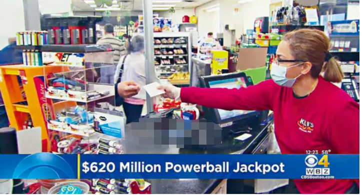 美国劲球彩票头奖 累积至6.2亿元