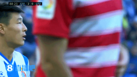 西班牙人vs格拉纳达第86分钟,武磊替补登场