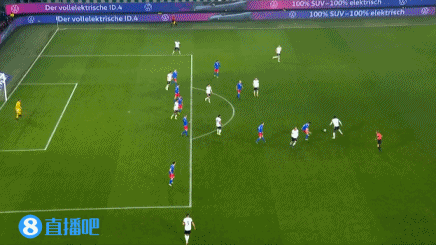 残暴！德国9球领先，巴库传中对手“精准吊射”自摆乌龙