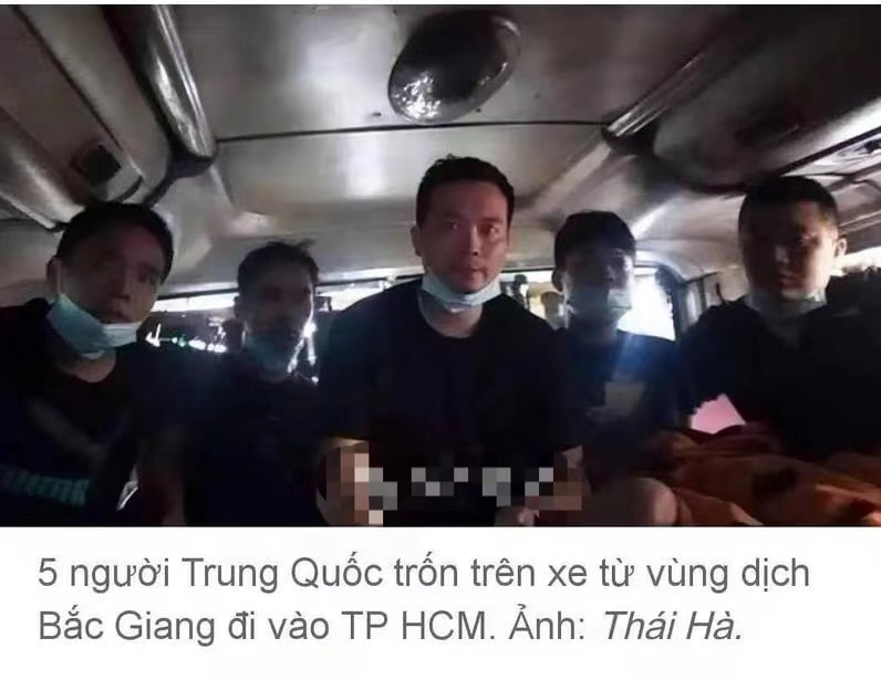 五名中国人偷渡到越南，伪装成货物藏在纸箱内乘车