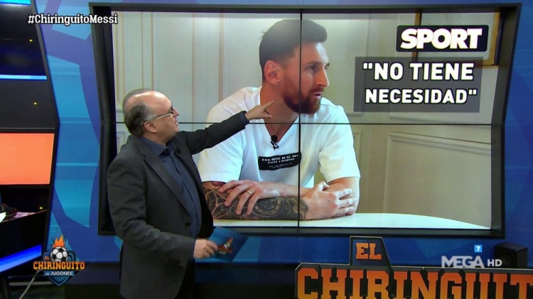 专家:梅西说拉波尔塔的话伤害到他时,梅西微表情是愤怒的