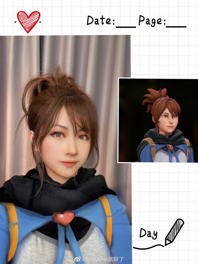 DOTA2解说Ams晒照Cos新英雄玛西:见笑了