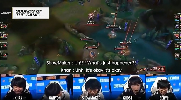 LOL官推更新DK决胜远古龙团语音:Canyon自信拼惩