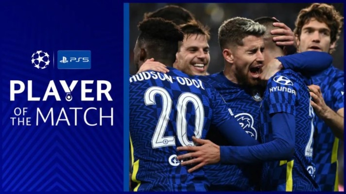 欧足联官方:若日尼奥当选切尔西vs马尔默全场最佳