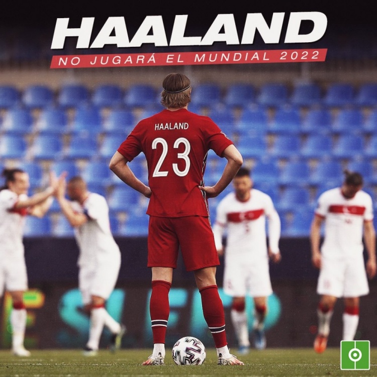 遗憾!哈兰德、厄德高和挪威队连续错过欧洲杯和世界杯