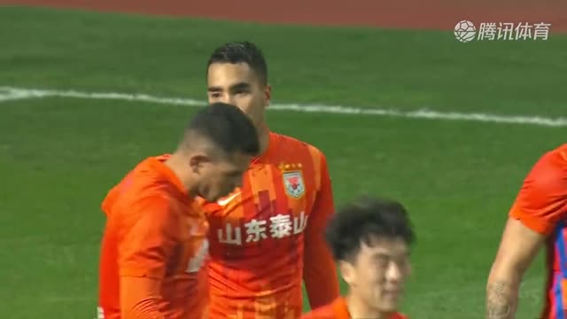 足协杯-德尔加多制胜球 山东泰山1-0河南嵩山龙门占先机