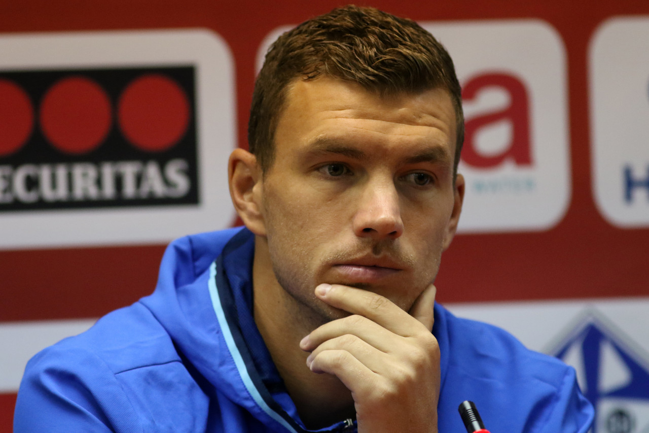 意天空：哲科因伤病离开国家队，他将在今天返回国米