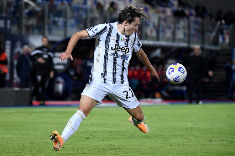 基耶萨代表尤文在欧冠中打进6球,已超越齐达内