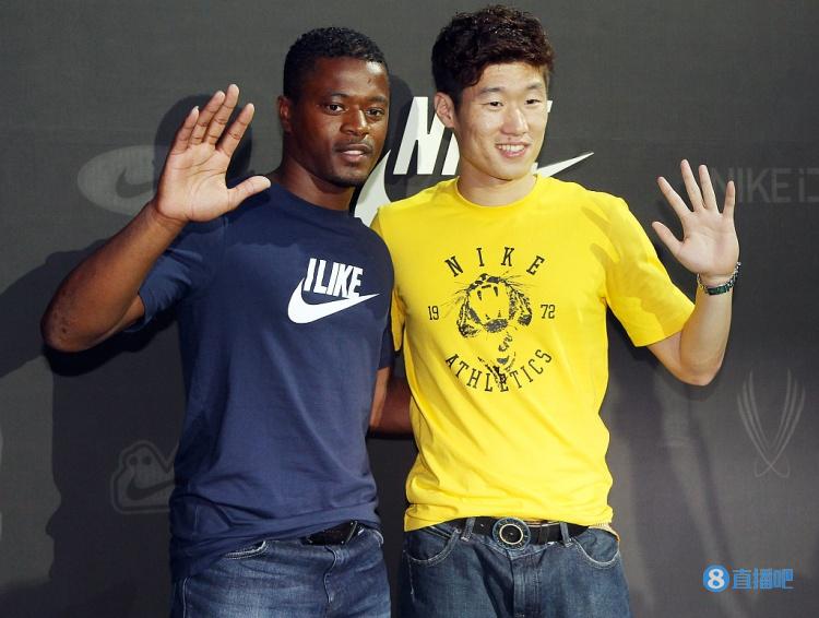 埃弗拉:朴智星不仅是我的好兄弟,也是我儿子的教父