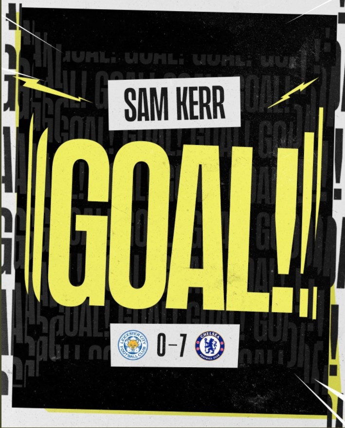 ?友尽局！切尔西女足47分钟就7-0领先莱斯特城女足