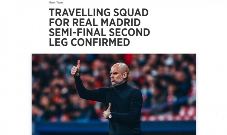 曼城欧冠出征名单:沃克复出德布劳内领衔,斯特林、热苏斯在列