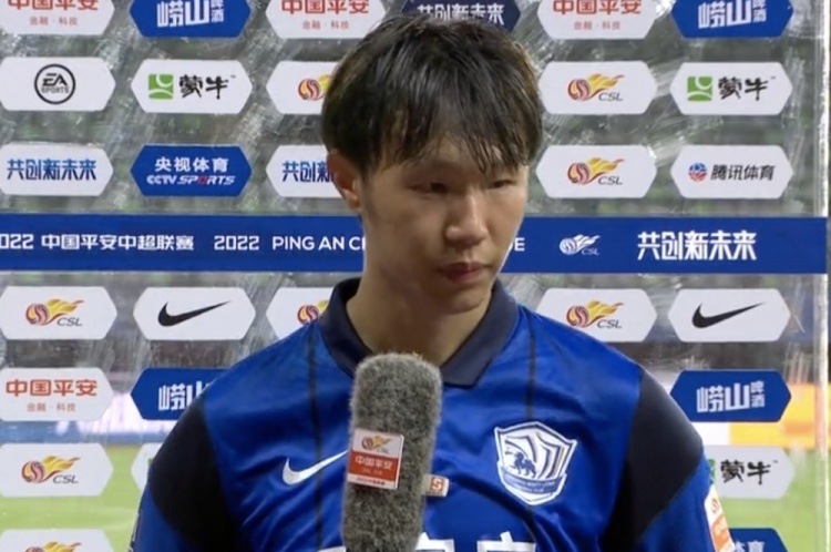 马辅渔:自己的进球不是很完美,遗憾输掉了比赛