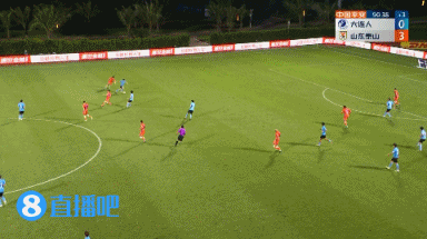 单欢欢头球摆渡,36岁朱挺抢点得分