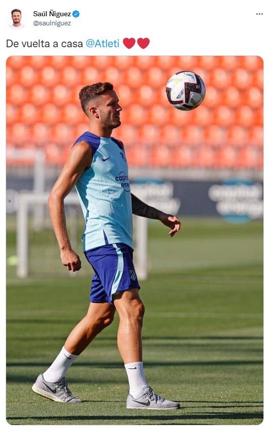 回家了！❤️❤️萨乌尔结束租借回归马竞，切尔西生涯收获1球0助