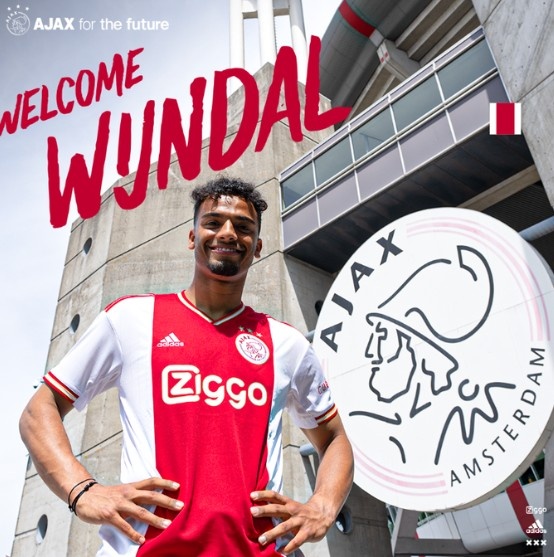 阿贾克斯官方:阿尔克马尔后卫温达尔加盟,转会费1000万欧元