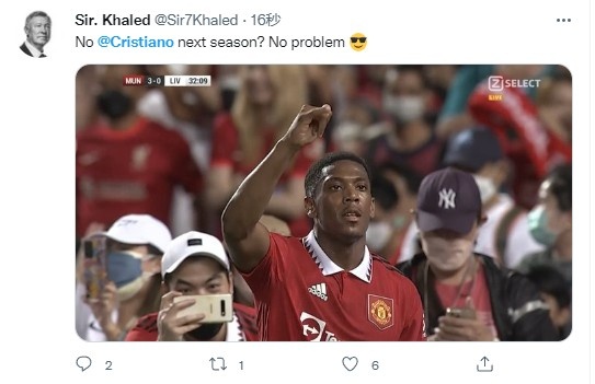 球迷热议曼联3-0利物浦：下赛季没有C罗没问题 C罗不踢我不看