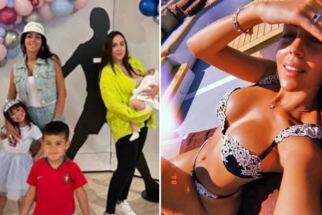 乔治娜度假照被网友批身材走样,妹妹伊瓦娜社媒发声予以维护