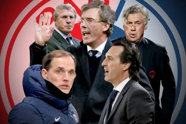 队报评巴黎队史主帅:布兰科第一图赫尔第二,安帅第四