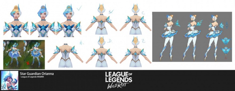 星之守护者奥利安娜设计稿公布：鉴定为纯纯的芭蕾舞者