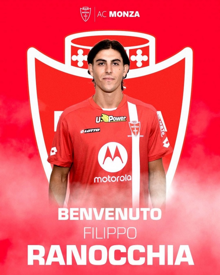 官方:尤文21岁中场F-拉诺基亚外租蒙扎1年,含买断和回购条款