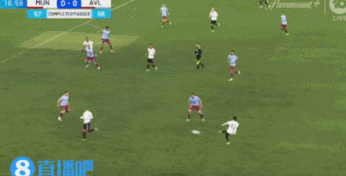 好机会!拉什福德直塞马夏尔做球,B费逆足射门打高