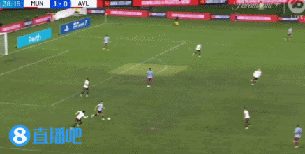 B费倒地拦截+外脚背传中造杀机,桑乔停球过大错失破门良机!