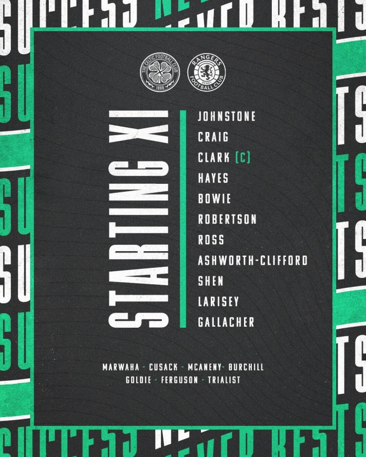 首届格拉斯哥女足杯决赛!凯尔特人vs流浪者:沈梦雨首发!