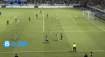 迅速扳回一球!黑川圭介乱战中补射破门,巴黎2-1大阪