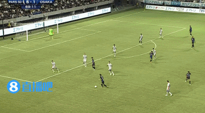 把球传进球门!大阪钢巴精彩配合,山见大登门前吃饼破门