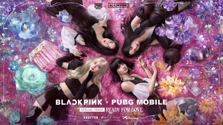 BLACKPINK联动PUBG手游发新单曲:Ready For Love宣传图