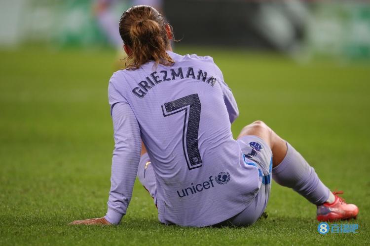 尴尬！格列兹曼上赛季西甲出场29次，3张黄牌&进3球