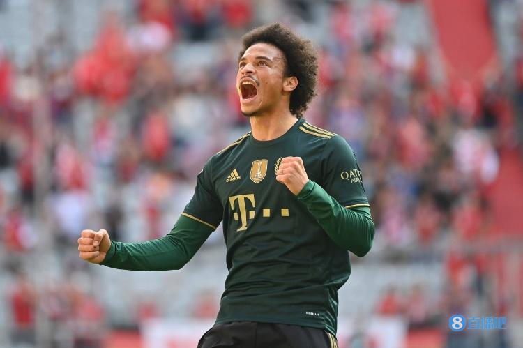 补时戏耍后防冷静破门，萨内各项赛事17场首次参与进球