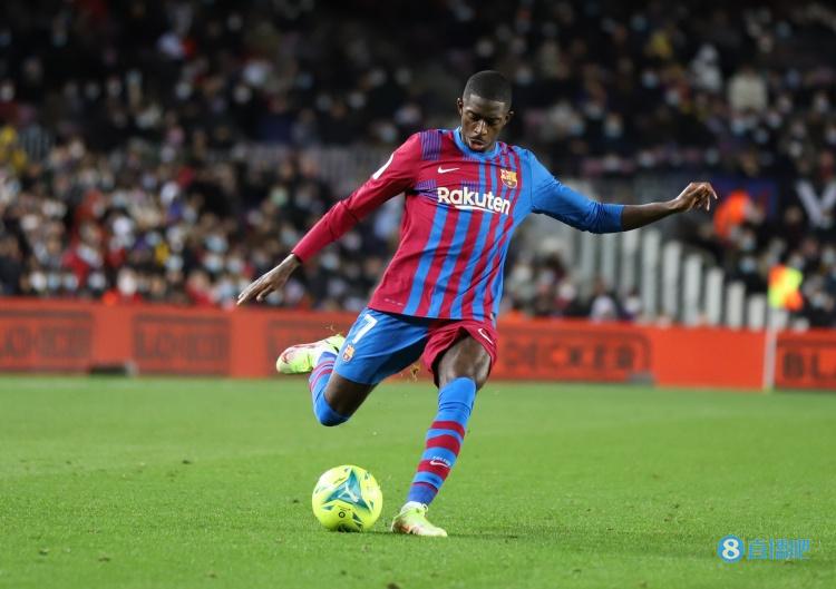 记者:巴萨将在本周四晚18:00官宣和登贝莱签下新约