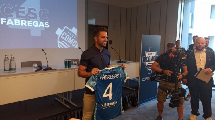 法布雷加斯：我和科莫都野心勃勃 未来两年将是生涯最大挑战之一