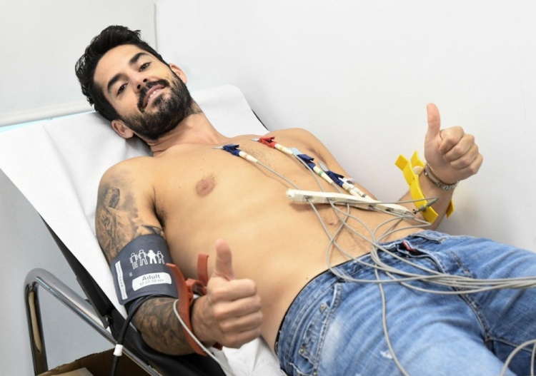 伊斯科正在接受塞维利亚体检,准备签约2年