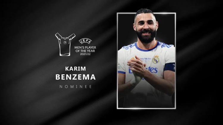 欧足联盘点本泽马上赛季数据:联赛27球欧冠15球,背靠背帽子戏法