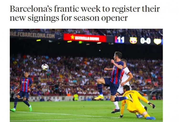 TA:巴萨更衣室认为拉波尔塔“话多”,但也已经习惯