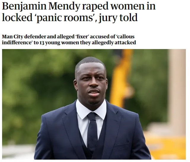 门迪强奸案庭审实录:封闭式豪宅中作案,曾强奸生理期中的女性